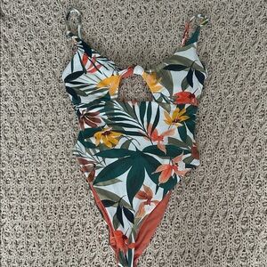 B SWIM Tropical Floral Women's One-Piece Swimsuit